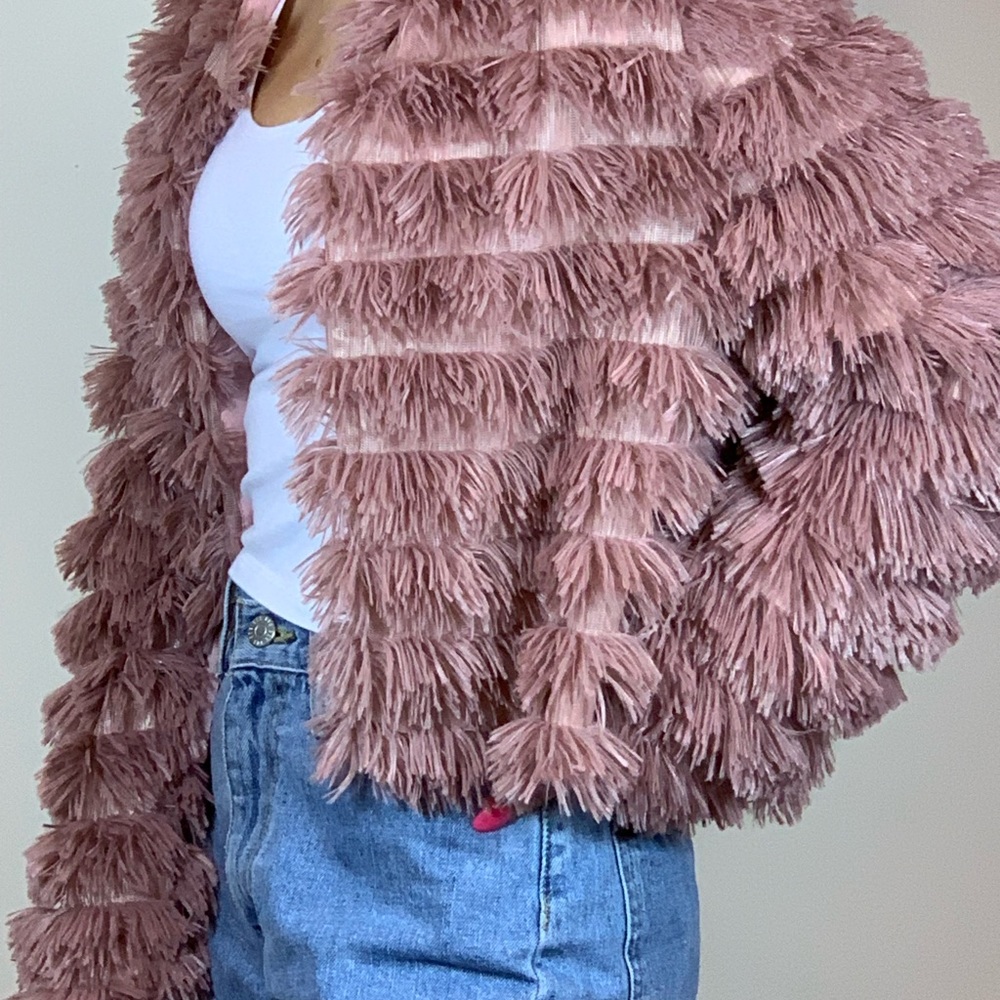 Faux Fur Shaggy Jacket